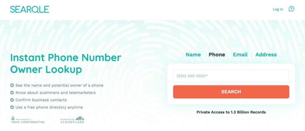 searqle phone search