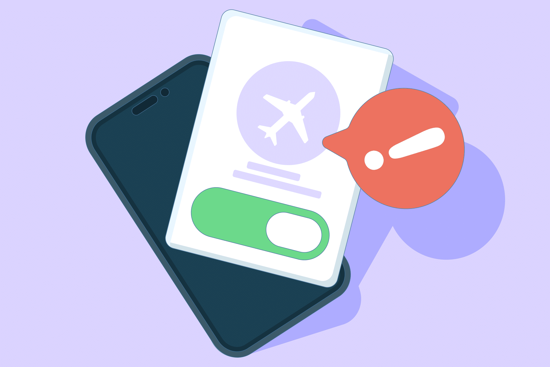 does airplane mode turn off location